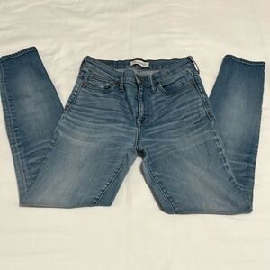 Madewell High Riser Skinny Jeans